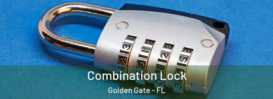 Combination Lock Golden Gate - FL