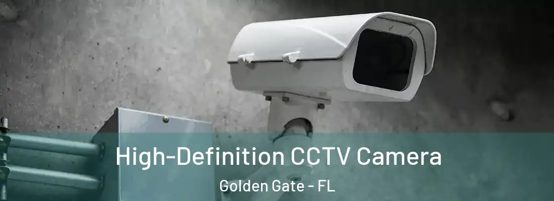 High-Definition CCTV Camera Golden Gate - FL