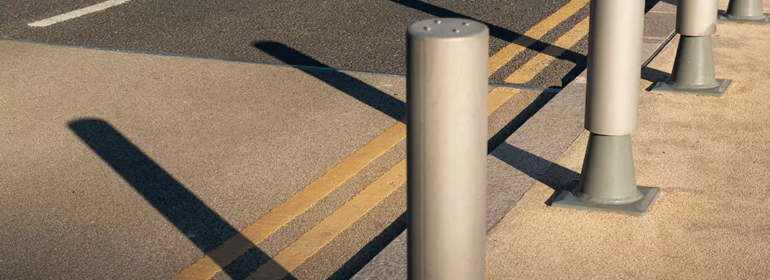 Custom Retractable Barrier Column Installations in Golden Gate, FL