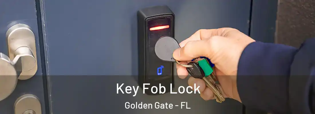 Key Fob Lock Golden Gate - FL